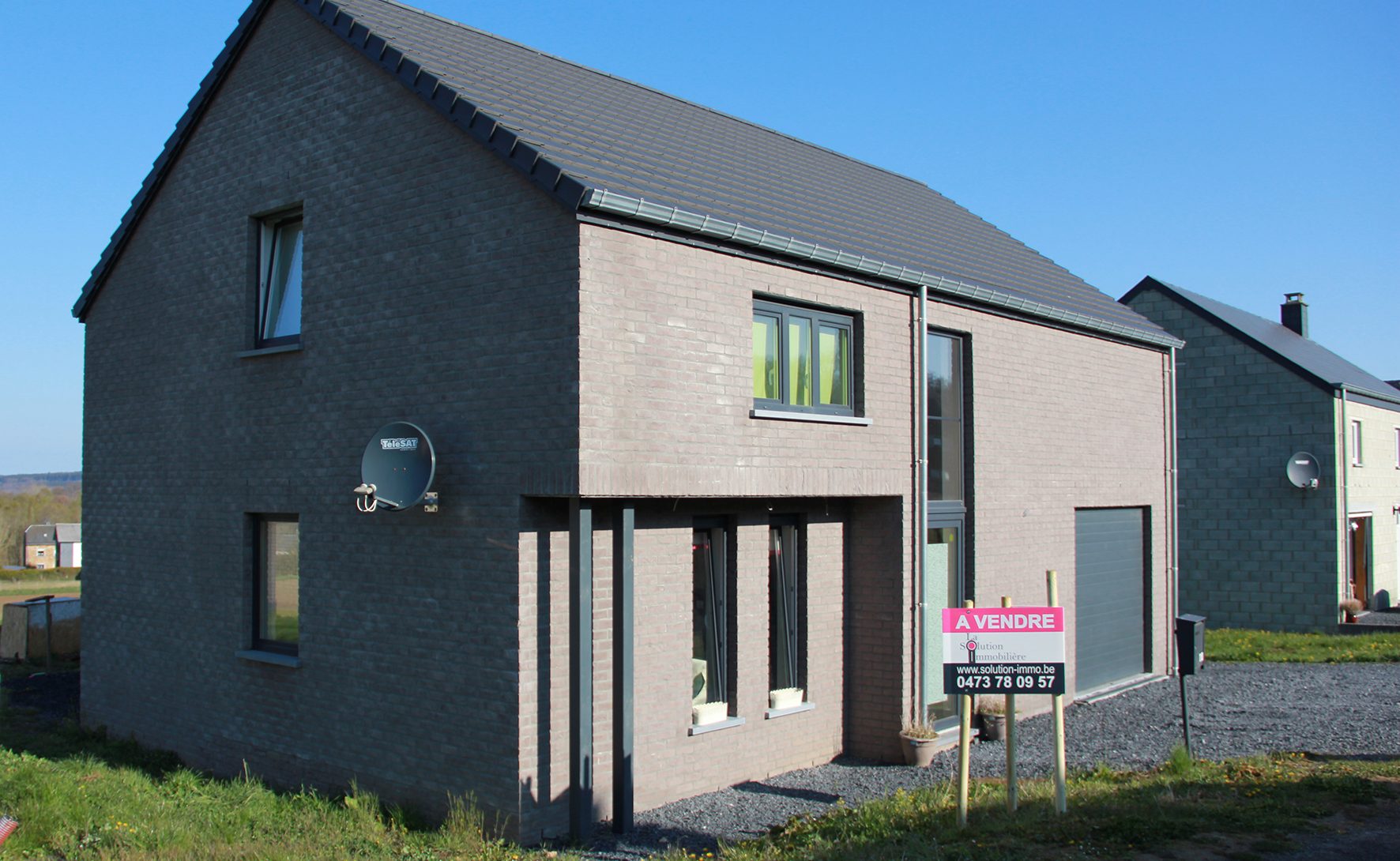 Superbe maison neuve 3 chambres avec jardin